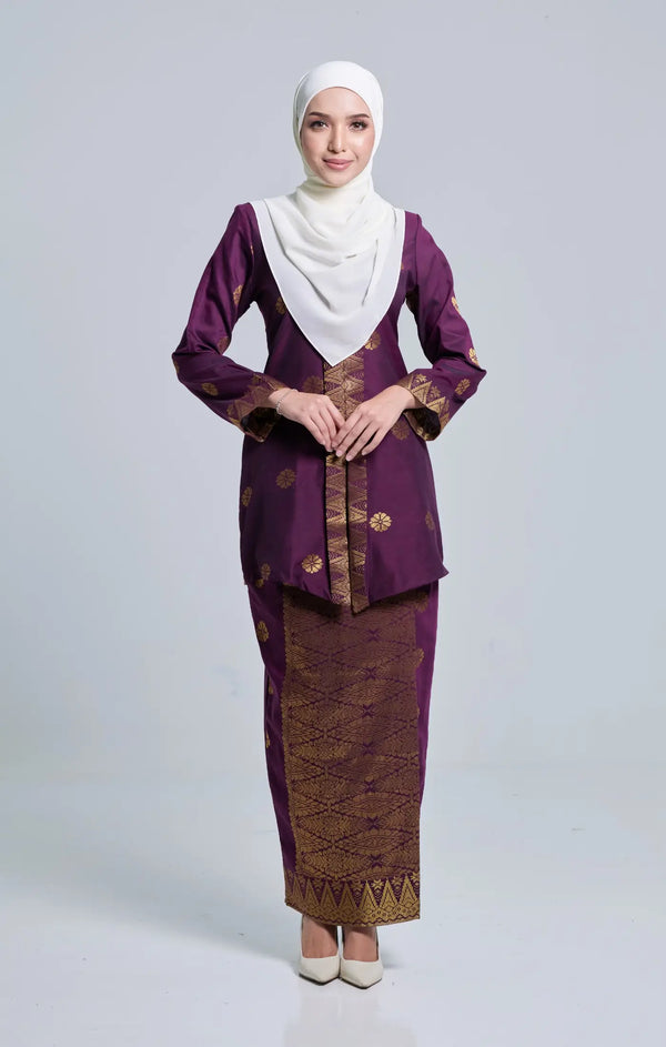 Seroja Kebaya | Magenta Gold